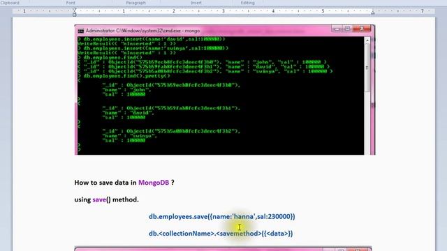 HOW TO SAVE DATA IN MONGODB смотреть онлайн