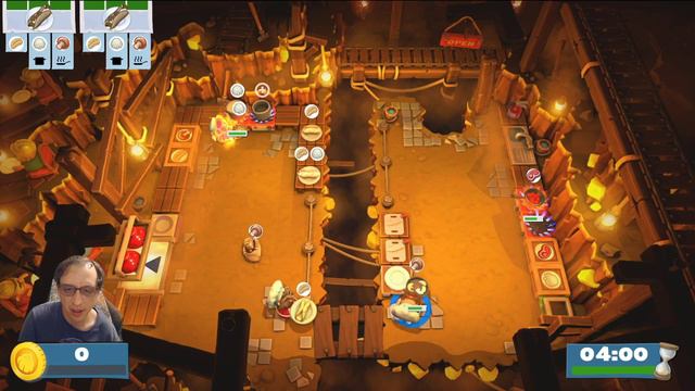 (Overcooked: All You Can Eat Part 3) Greasy Tony and company are throwing food? смотреть онлайн