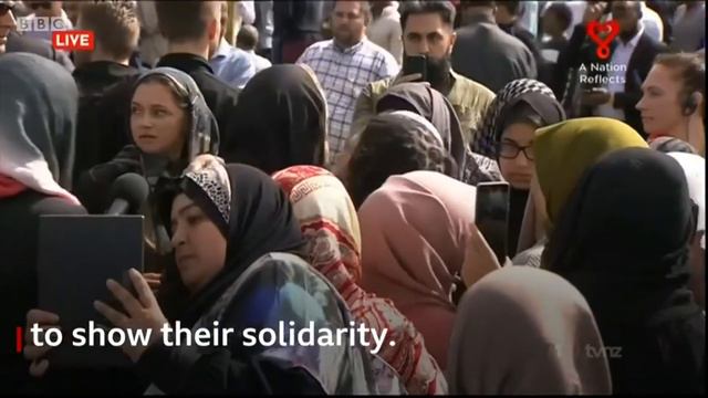 Christchurch shootings: 'Thank you for your tears... your love' - BBC News смотреть онлайн