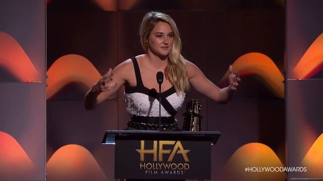Shailene Woodley Presents The Actress Award - HFA 2017