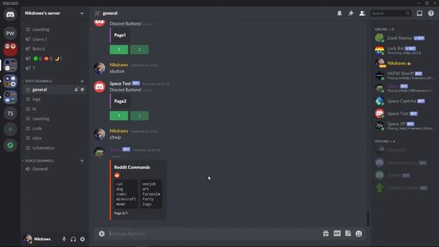 Discord Buttons! #2 Events Hinzufügen! смотреть онлайн