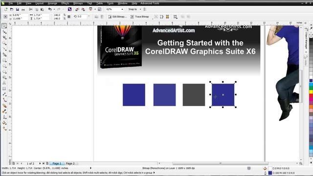 CorelDRAW X6 for beginners Basics of Pixels.mp4 смотреть онлайн