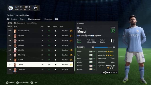 Je rejoue la carrière de LIONEL MESSI sur FC 24 ! смотреть онлайн