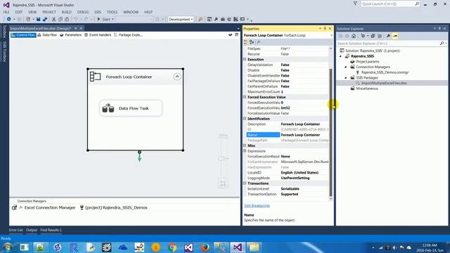 SSIS Interview Questions: Import data from multiple Excel files into Tables смотреть онлайн