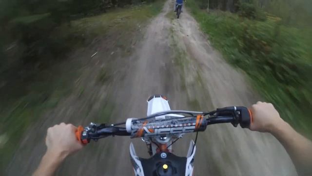 Покатушки SSSR Atom 125 BSE Edition & Kawasaki KX 85 (4) 01.09.2019 смотреть онлайн
