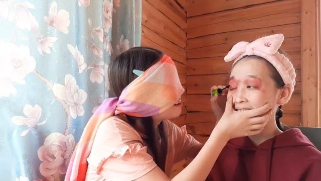 Крашу закрытыми глазами 🤯//saiaana smile смотреть онлайн