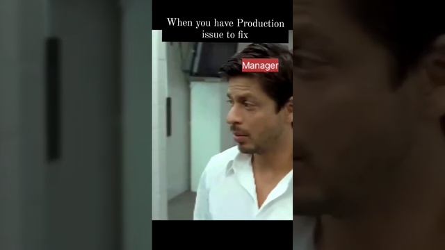 When you have Bug in Production ,Manager is like ? #interview #software #java #tcs смотреть онлайн