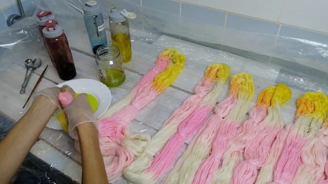 ПРЯЖА ручного окрашивания | Варю, парю, крашу. смотреть онлайн