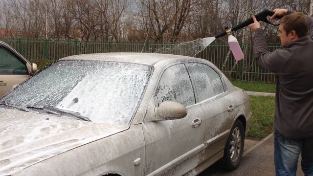 Пенная насадка для бытового KARHER за 1600р смотреть онлайн