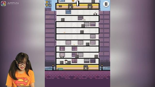 High Risers - Don't jump out the building | Mobile Game Review смотреть онлайн