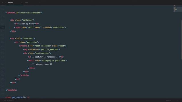 Theming With WP REST API - Part 05 - Filter Posts By Title