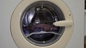 Washing thin shirts in a secret mode on an Electrolux washing machine