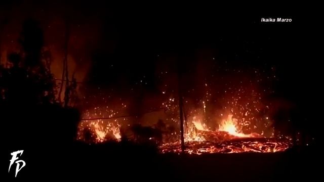 Самый опасных вулкан в мире уничтожает штат Гавайи в США volcanic eruption in Hawaii смотреть онлайн