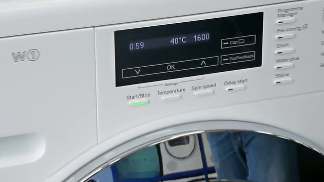 Miele WKF120 W1 Washing Machine смотреть онлайн