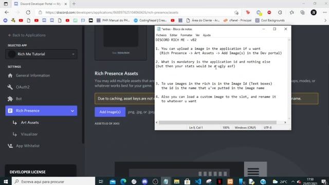 Tutorial - Discord Rich Me (Old Version) - (Varstep studios) смотреть онлайн