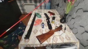 Чистка ружья ИЖ 27 М-М