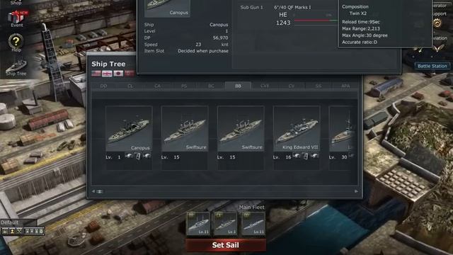 Navyfield 2 - Royal Navy Ship Tree смотреть онлайн