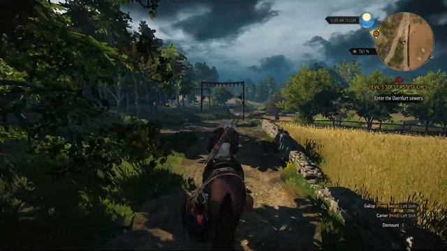 The Witcher 3 Free Roam (R7 260X) смотреть онлайн