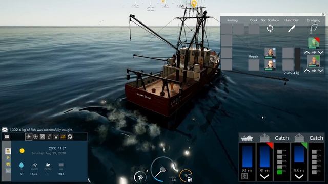 Fishing North Atlantic - Scallop DLC - S2 E8 - Scallop Hunting смотреть онлайн