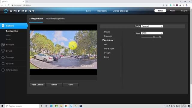 Backlight compensation for CCTV - BLC and WDR (Amcrest Camera) смотреть онлайн