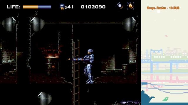 Robocop Versus The Terminator ➤ (Difficult Killer) ➤ Прохождение ➤ (Sega Mega Drive) смотреть онлайн