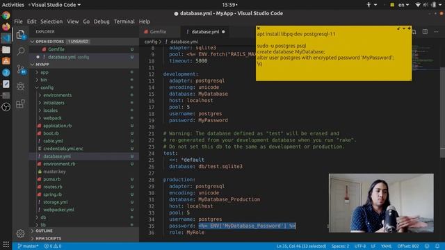How to setup PostgreSQL on Rails 6 смотреть онлайн