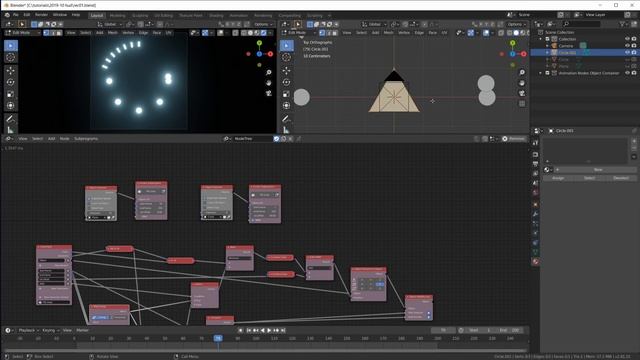 Animation Nodes for SCI-FI HUDs/UIs [2/4] смотреть онлайн