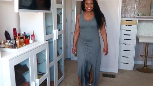 GROWN & SEXY TRYON HAUL 2022!WINTER TO SPRING! - VACATION OR DATE NIGHT! - MAXI DRESSES & JUMPSUITS смотреть онлайн