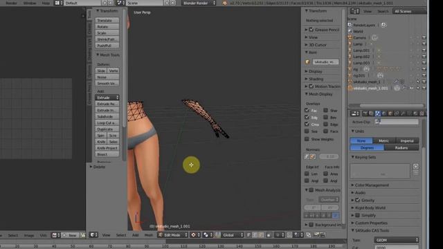 Basic Tutorial: Creating a modified EA(The Sims4) mesh with Blender смотреть онлайн