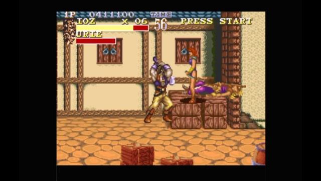 Super Nintendo (Snes) 16-bit The Pirates Dark Water Level 3