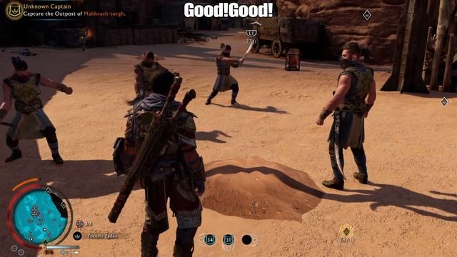 Orc Vs Mercenary Training! (With Subtitles) - Shadow Of War смотреть онлайн
