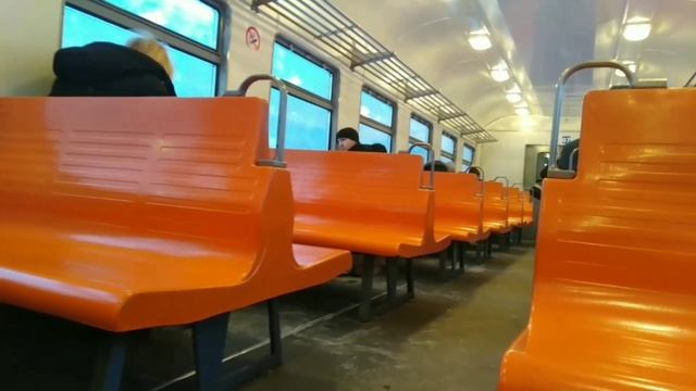 Железнодорожный таймлапс по маршруту "Санкт-Петербург (Финляндский вокзал) - Зеленогорск" смотреть онлайн