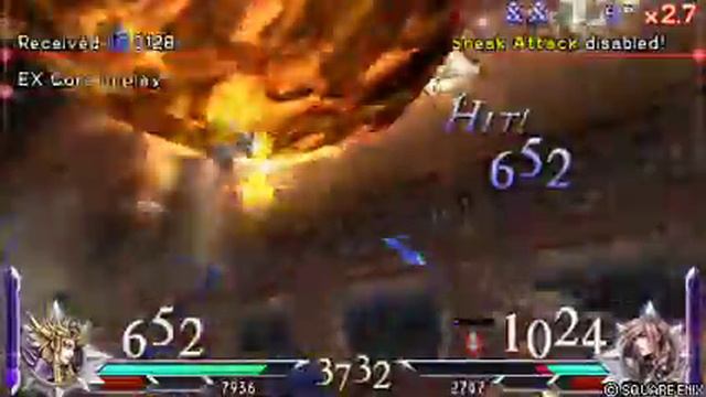 English Dissidia 012 [duodecim] Final Fantasy - Emperor vs Evening Mog Friend Card смотреть онлайн
