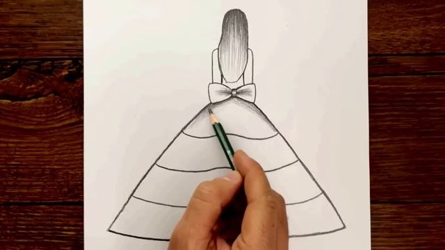 Kolay Elbiseli Kız Çizimi - Karakalem Kolay Yoldan Kız Çizimi - Çizim Mektebi Easy Girl Drawing смотреть онлайн