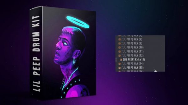 LIL PEEP DRUM KIT 2023 | Drum Kit Download (Hip Hop, Rock, Trap, Punk)