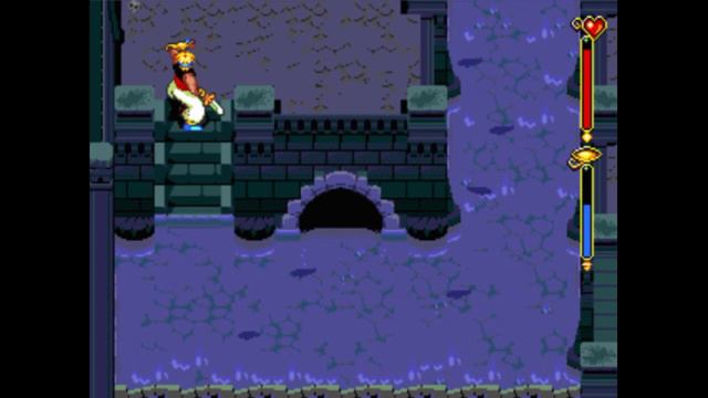 Sega Mega Drive 2 (Smd) 16-bit Beyond Oasis #6 / За Пределами Оазиса Большой Куб / Large Cube