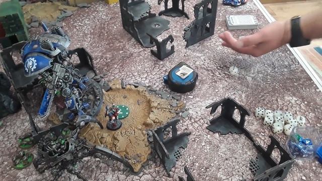 Warhammer 40K. Necrons v Imperium. 2000 points смотреть онлайн