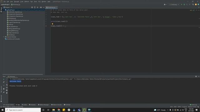 13 Dictionary in python | Python for testers смотреть онлайн