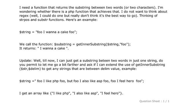 PHP : How to get a substring between two strings in PHP? смотреть онлайн