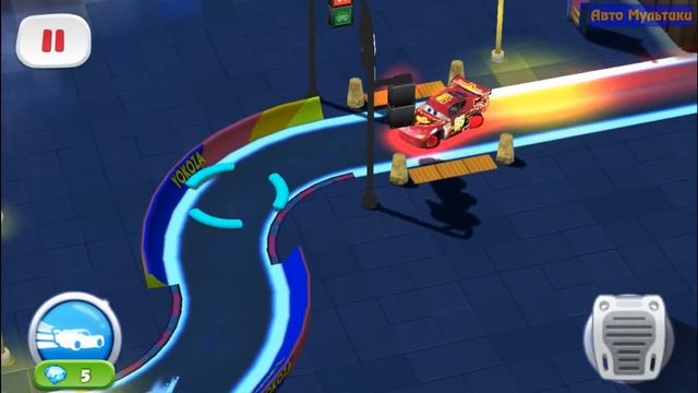 Fast as neon racing - Cars Track - Gameplay смотреть онлайн