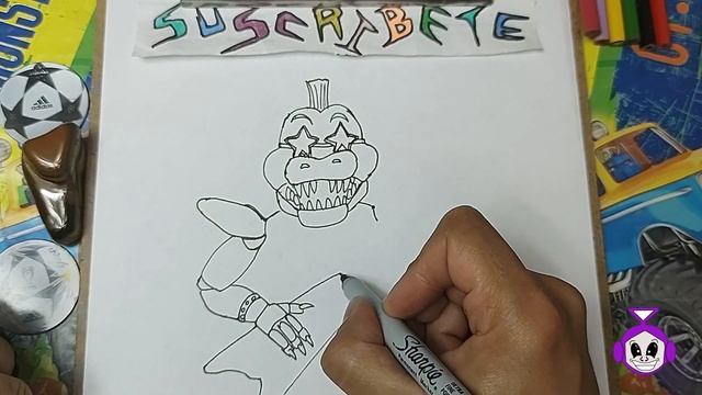 Cómo DIBUJAR a ?GLAMROCK MONTY? de FNAF SECURITY BREACH/How to DRAW GLAMROCK MONTY from FNAF смотреть онлайн