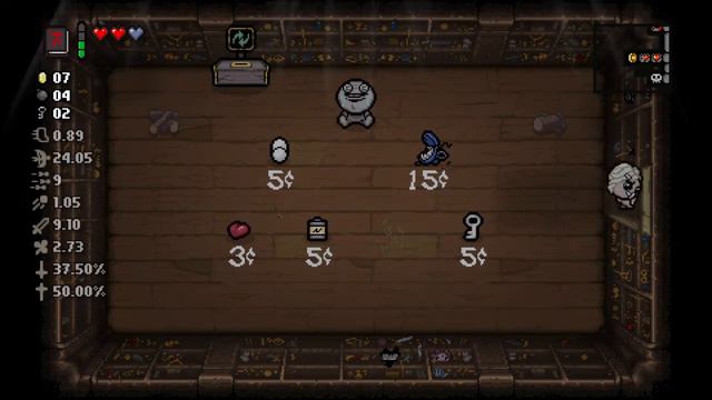 The Binding of Isaac: Rebirth Soul heart sound effect смотреть онлайн