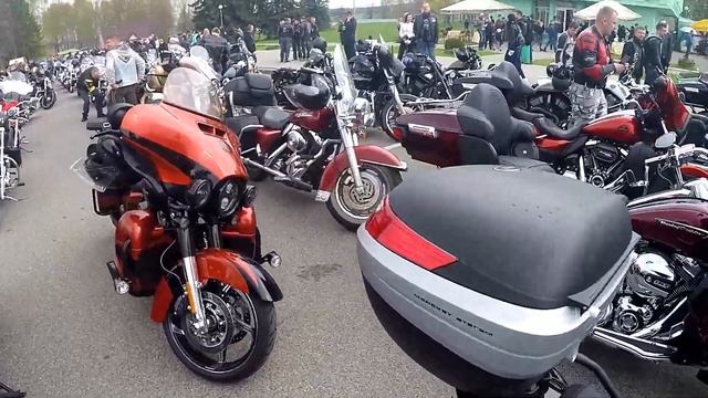 H.O.G spring challenge 2018. Открытие мотосезона в РБ. Harley Davidson. смотреть онлайн