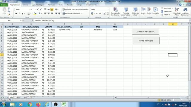Excel VBA autofill to last row. Até a última Linha RESOLVIDO смотреть онлайн