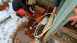 Приобрели аппараты для прочистки канализации Теперь будем заниматься канализацией тоже