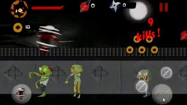 Ninja Slasher Zombie Ninja Run Game смотреть онлайн