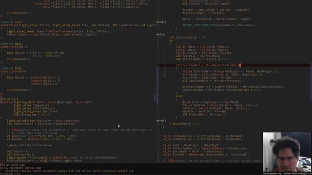 Handmade Hero Day 595 - Sketching Out A K-d Tree Loop смотреть онлайн