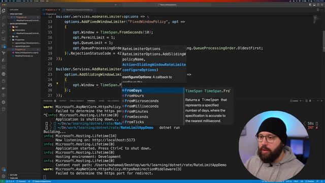 .NET 7 ? - ASP.NET Core Web API Rate Limiting смотреть онлайн