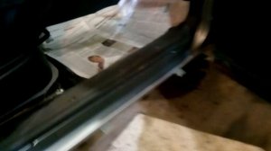 Шеви нива.пластиковые пороги "Bertone"