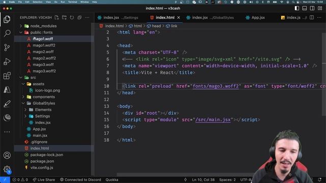 Aplicando font sem usar Google Fonts #007 смотреть онлайн